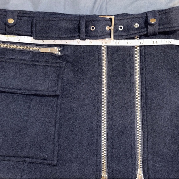 NEW A.L.C. christian skirt nave in navy - Picture 8 of 9